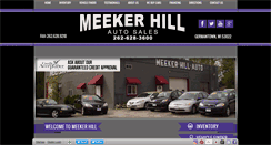 Desktop Screenshot of meekerhillauto.com